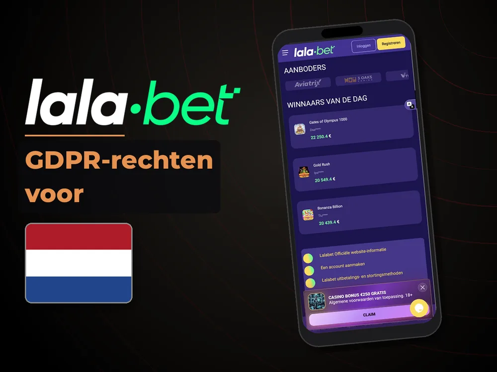 lalabet - GDPR-rechten voor