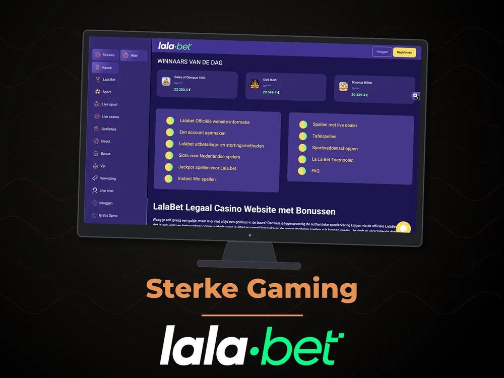 lalabet - Sterke Gaming